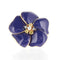 Bague 52 Nardi - Bague en or jaune 18 K émaillée, saphirs jaunes et diamants 58 Facettes 2.16743