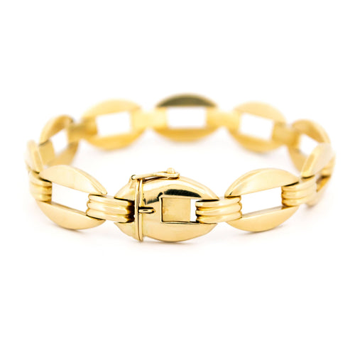 Montre Bracelet à maillons en or 14k 58 Facettes 096F45D64F7B4616BFA8164443E7E9FB