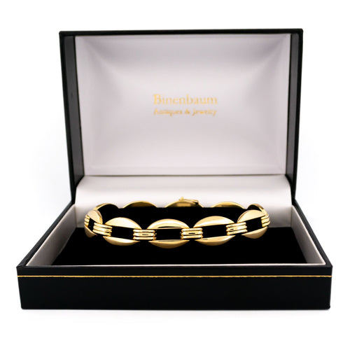 Montre Bracelet à maillons en or 14k 58 Facettes 096F45D64F7B4616BFA8164443E7E9FB
