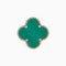 Bague 55 Van Cleef & Arpels Magic Alhambra - Bague en or jaune et malachite 58 Facettes 2.19275