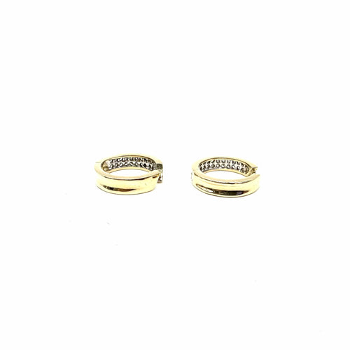 Boucles d'oreilles Boucles d'oreilles en or jaune et diamants 58 Facettes Z15B51791