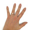 Bague 59 Bague solitaire accompagnée en or jaune et diamants 58 Facettes Z15B51484