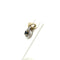 Pendentif Pendentif bicolore en or jaune et blanc 750, saphir et diamants 58 Facettes Z15B51628