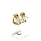 Boucles d'oreilles Boucles d'oreilles en or jaune 750, émeraudes et diamants 58 Facettes Z15B51643