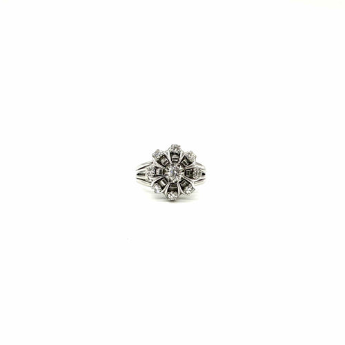 Bague Bague chou - Bague en or blanc et diamants 58 Facettes Z15B51639
