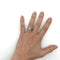 Bague 56 Bague chou en or blanc 750 et diamants 58 Facettes Z15B51639