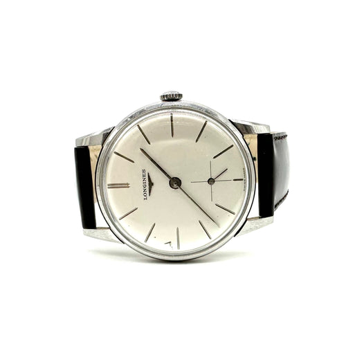 Montre Longines - Montre homme en acier inoxydable 58 Facettes Z15B51527
