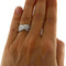 Bague Bague en or jaune et blanc à bandes croisées, diamants 58 Facettes G3856