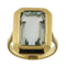 Bague Anello en or jaune avec aigue-marine 58 Facettes G3780