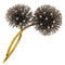 Broche Spilla florale en or jaune et blanc avec diamants 58 Facettes G3795