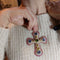 Pendentif Croix - Pendentif en or jaune, diamants, rubis et corindons 58 Facettes G3871