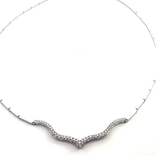 Collier White Gold Diamond Necklace 58 Facettes UN0136
