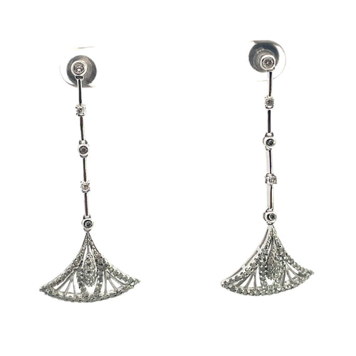 Boucles d'oreilles Diamond Drop Earrings 58 Facettes UN0126
