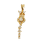 Pendentif Pendentif en or jaune 18 carats et diamants 58 Facettes 5605