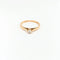 Bague 52 Solitaire - Bague en or jaune 18 carats et diamant 58 Facettes 30598