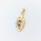 Pendentif Pendentif en or jaune avec diamants, rubis et émeraude 58 Facettes 31224