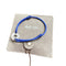 Bracelet Dinh Van Seventies - Bracelet sur cordon en or blanc 18 carats et diamants 58 Facettes 375