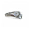 Bague 52 Bague Toi et Moi - Bague diamants en or blanc 58 Facettes 333