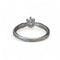 Bague 54 Solitaire - Bague diamant 0,35 carat G VVS en or blanc 18 carats 58 Facettes 282