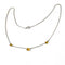 Collier Collier - Saphirs jaunes en or 18 carats 58 Facettes 205