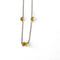 Collier Collier - Saphirs jaunes en or 18 carats 58 Facettes 205