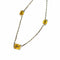 Collier Collier - Saphirs jaunes en or 18 carats 58 Facettes 205