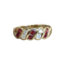 Bague 55 Bague jonc rubis et diamants en or jaune 18 carats 58 Facettes 97