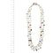 Collier Marco Bicego Paradise - Collier 3 rangs en or blanc 18 ct à pierres colorées 58 Facettes 38436