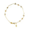 Bracelet Bracelet à cœurs, étoiles et fleurs en or 18 ct tricolore 58 Facettes 31820