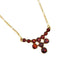 Collier Collier - Maille figaro en or jaune 18 ct et grenats 58 Facettes 35564