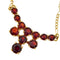Collier Collier - Maille figaro en or jaune 18 ct et grenats 58 Facettes 35564