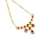 Collier Collier - Maille figaro en or jaune 18 ct et grenats 58 Facettes 35564