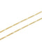 Collier Collier - Maille figaro en or jaune 18 ct et grenats 58 Facettes 35564