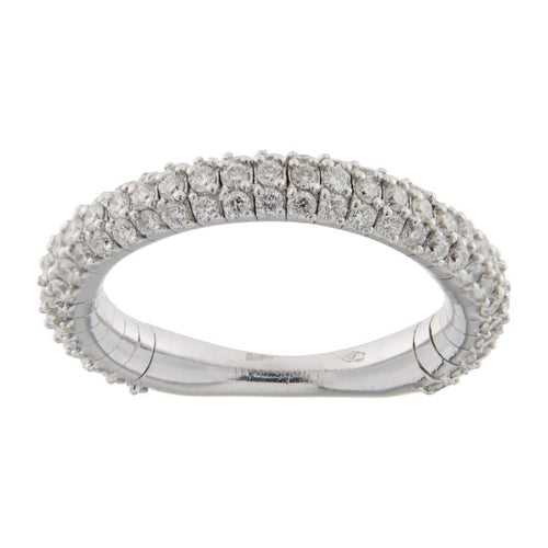 Bague Guidetti - Bague en or blanc avec diamants 1,30 ct 58 Facettes G3639