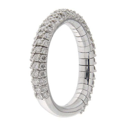 Bague Guidetti - Bague en or blanc avec diamants 1,30 ct 58 Facettes G3639