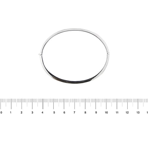 Bracelet Bracelet jonc en or blanc 18 ct et diamants 58 Facettes 35390