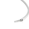 Bracelet Bracelet jonc en or blanc 18 ct et diamants 58 Facettes 35390