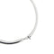 Bracelet Bracelet jonc en or blanc 18 ct et diamants 58 Facettes 35390
