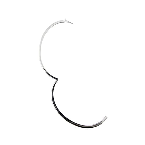 Bracelet Bracelet jonc en or blanc 18 ct et diamants 58 Facettes 35390