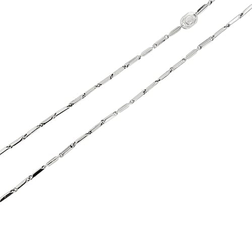 Collier Fulkro - Collier à maillons segmentés en or 18 ct 58 Facettes 37807