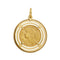 Pendentif Pendentif rond - Monnaie 20 francs suisses en or jaune 18 ct 58 Facettes 39066