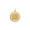 Pendentif Pendentif rond - Monnaie 20 francs suisses en or jaune 18 ct 58 Facettes 39066