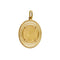 Pendentif Pendentif rond - Monnaie 20 francs suisses en or jaune 18 ct 58 Facettes 39066