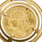 Pendentif Pendentif rond - Monnaie 20 francs suisses en or jaune 18 ct 58 Facettes 39066