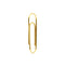 Fermoir à billets en or jaune 18 ct 58 Facettes 36790