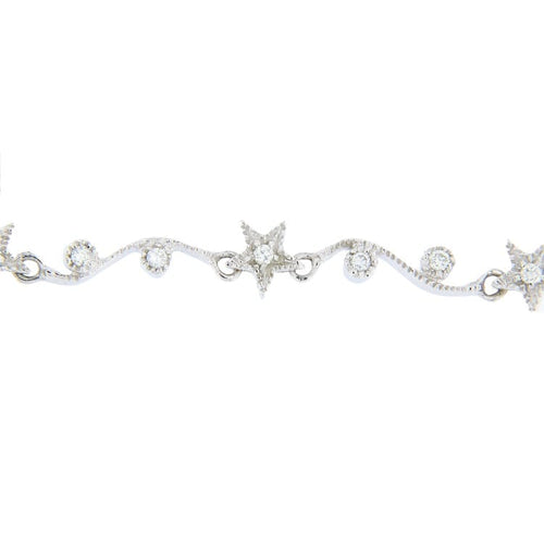 Collier Guidetti - Collier en or blanc et diamants 58 Facettes G3329