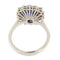 Bague 54 Guidetti - Bague en or blanc avec saphir 2,54 ct et diamants 58 Facettes G3367