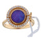 Bague Zoccai Pirouette - Bague en or rose aux diamants, rubis et aigue-marines 58 Facettes G3312