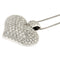 Collier Guidetti - Collier cœur en or blanc et diamants 58 Facettes G2452
