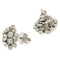 Boucles d'oreilles Guidetti - Boucles d'oreilles en or blanc et diamants 58 Facettes G2262